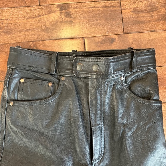 Joe Rocket Leather Motorcycle Pants - Picture 3 of 14